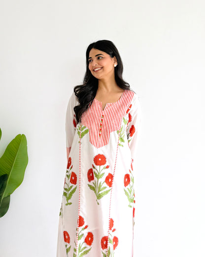 Naarangi Farshi Kurta Set