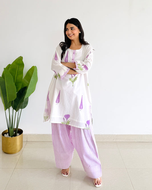 Firoza Farshi Kurta Set