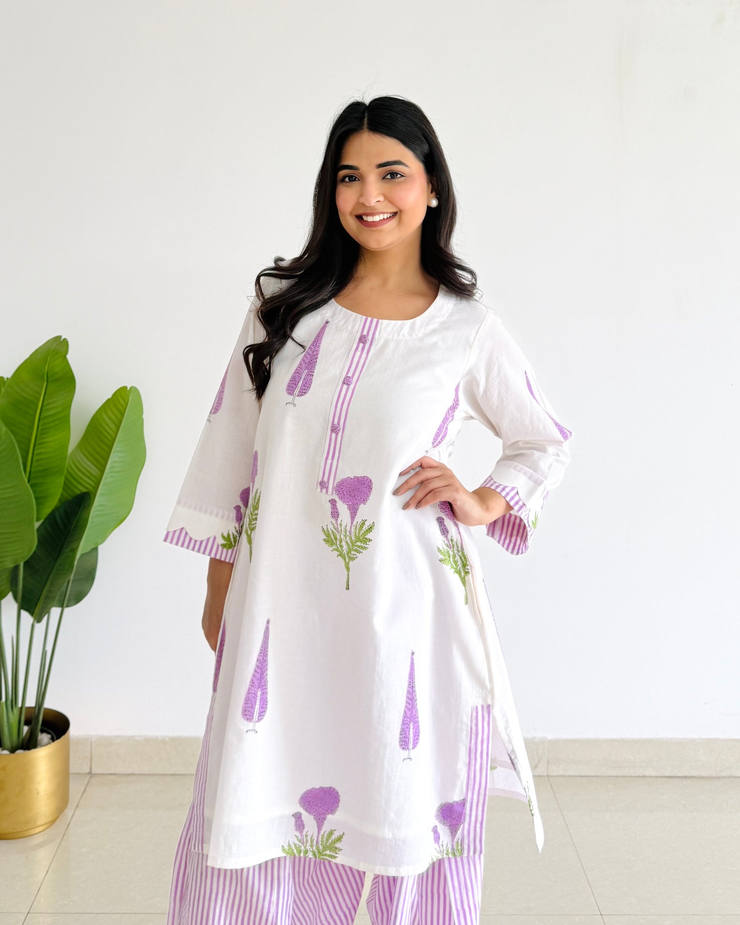Firoza Farshi Kurta Set